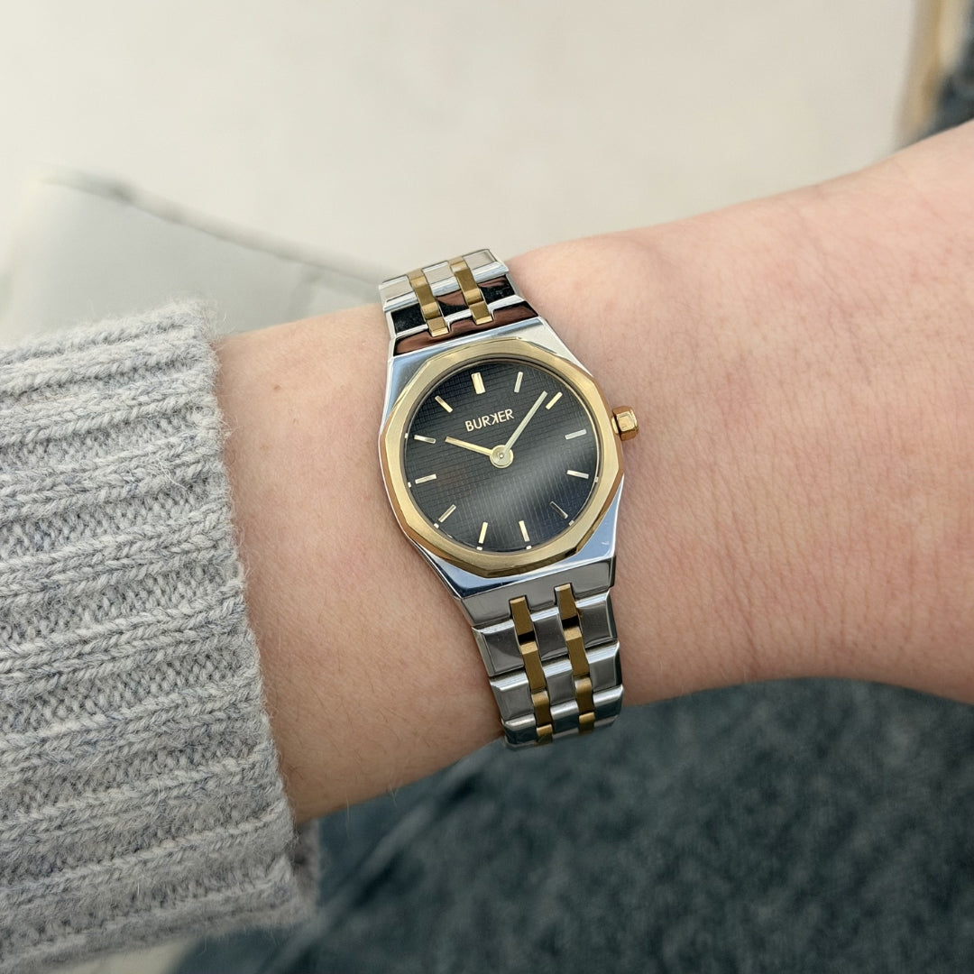 Victoria Black Gold Silver