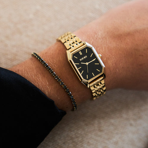 Ava Gold Black Bracelet