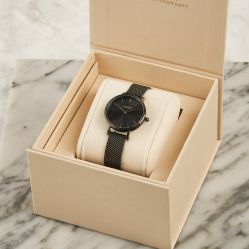 Ruby Petite Black Mesh