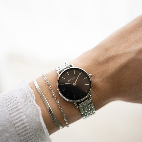 Ruby Petite Silver Black