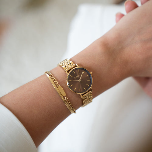 Ruby Petite Gold Brown