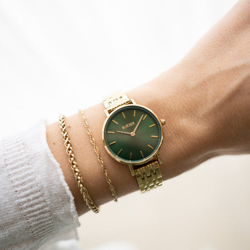 Ruby Petite Gold Green