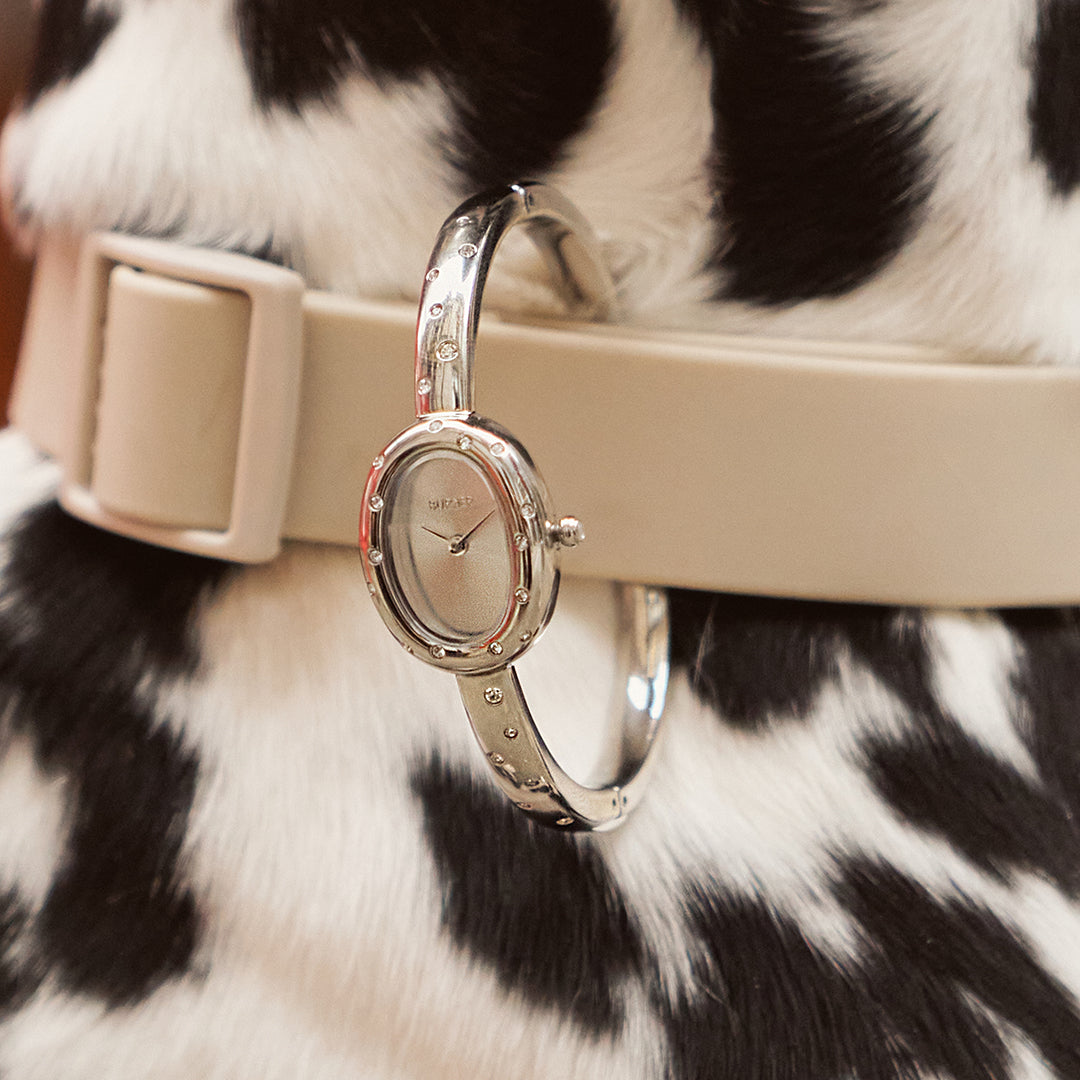 Diana Petite Dalmatian Silver