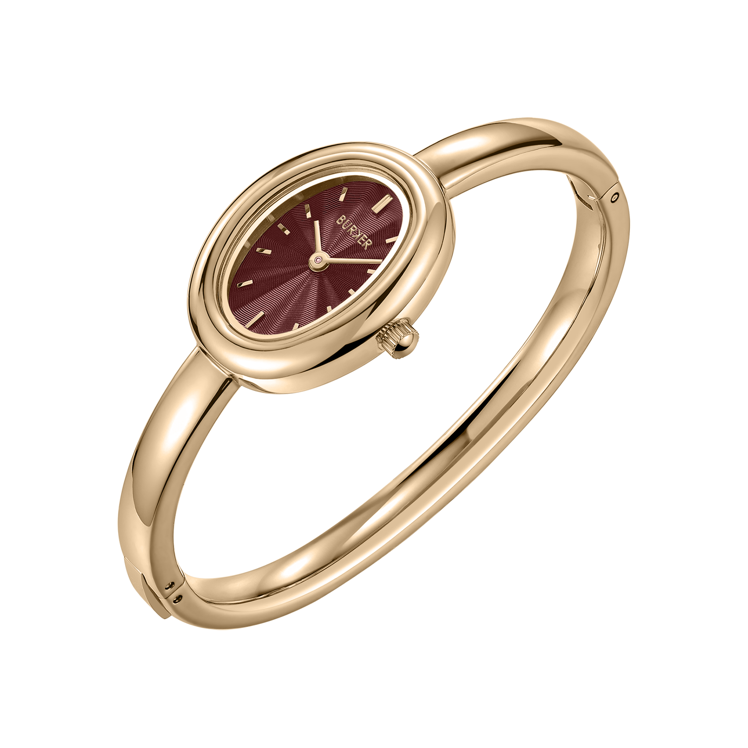 Diana Gold Burgundy