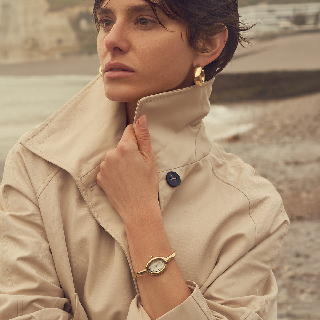 Diana Gold White