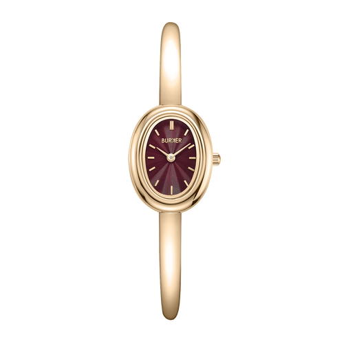 Diana Petite Gold Burgundy