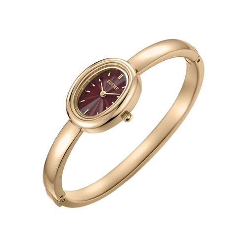Diana Petite Gold Burgundy
