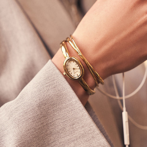 Diana Petite Gold White