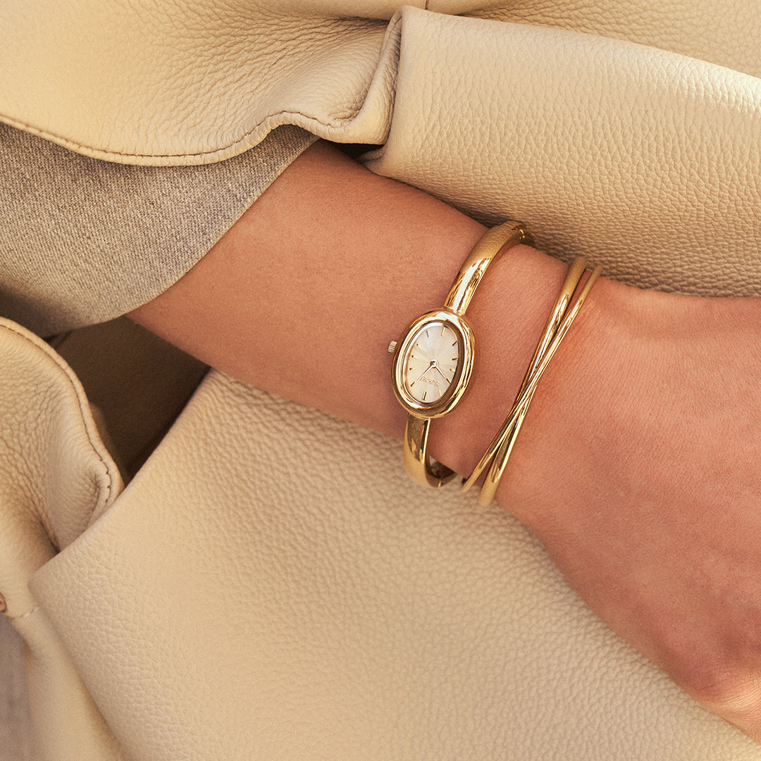 Diana Petite Gold White