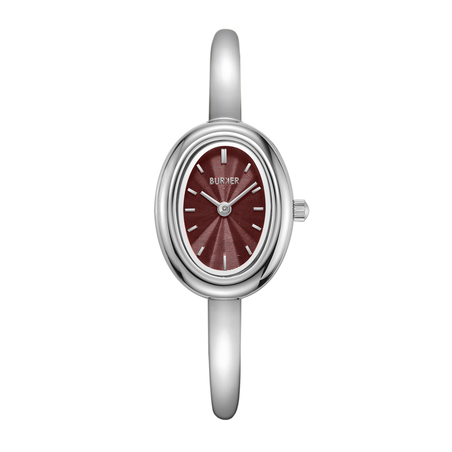 Diana Silver Burgundy