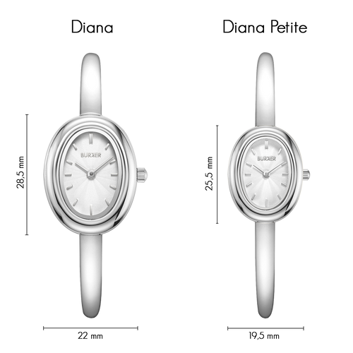 Diana Petite Silver White