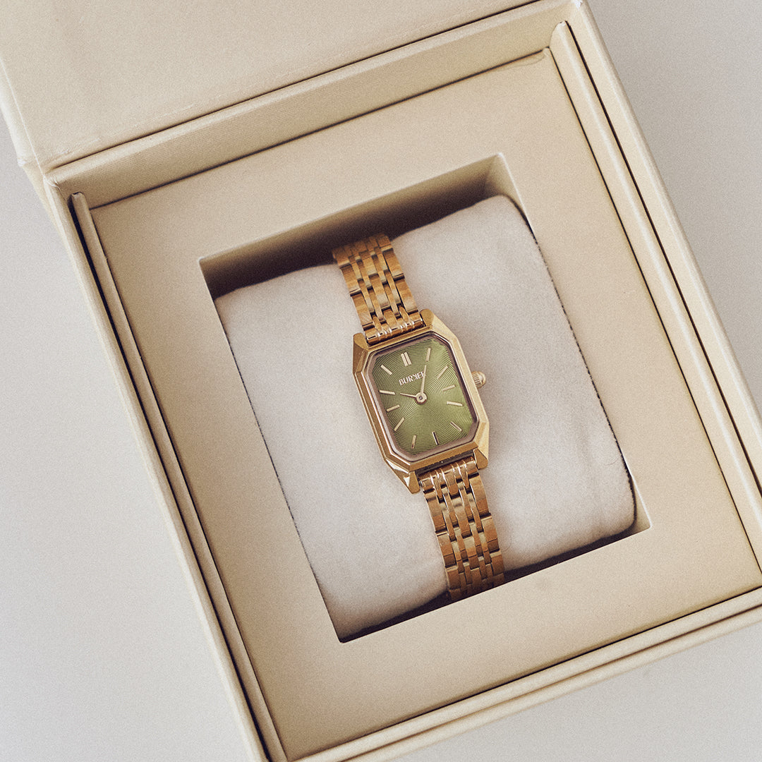 Isabell Petite Gold Olive Green