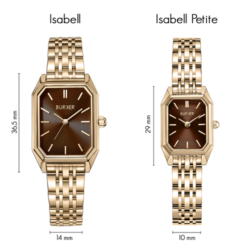 Isabell Petite Gold Brown