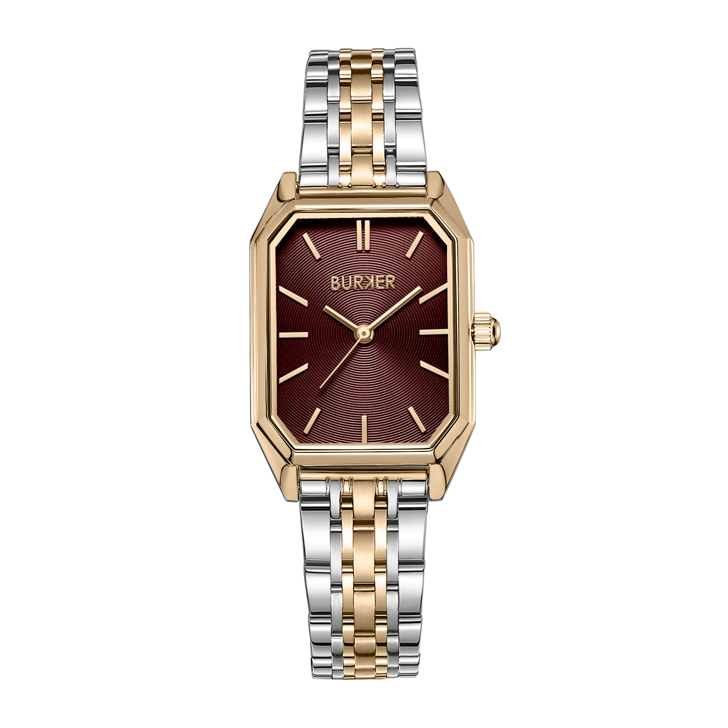 Isabell Gold Silver Burgundy
