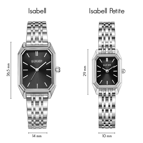 Isabell Silver Black