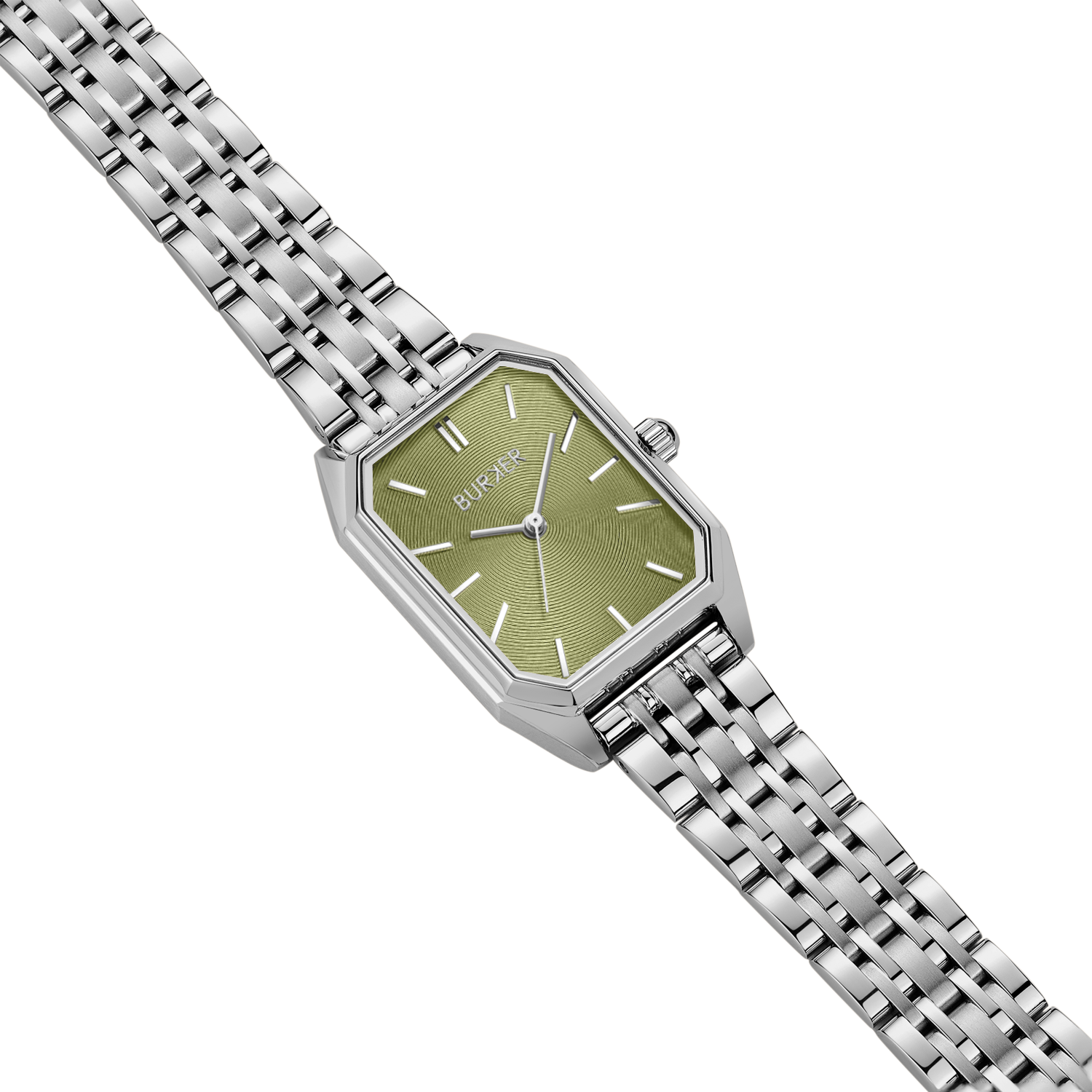 Isabell Silver Olive Green