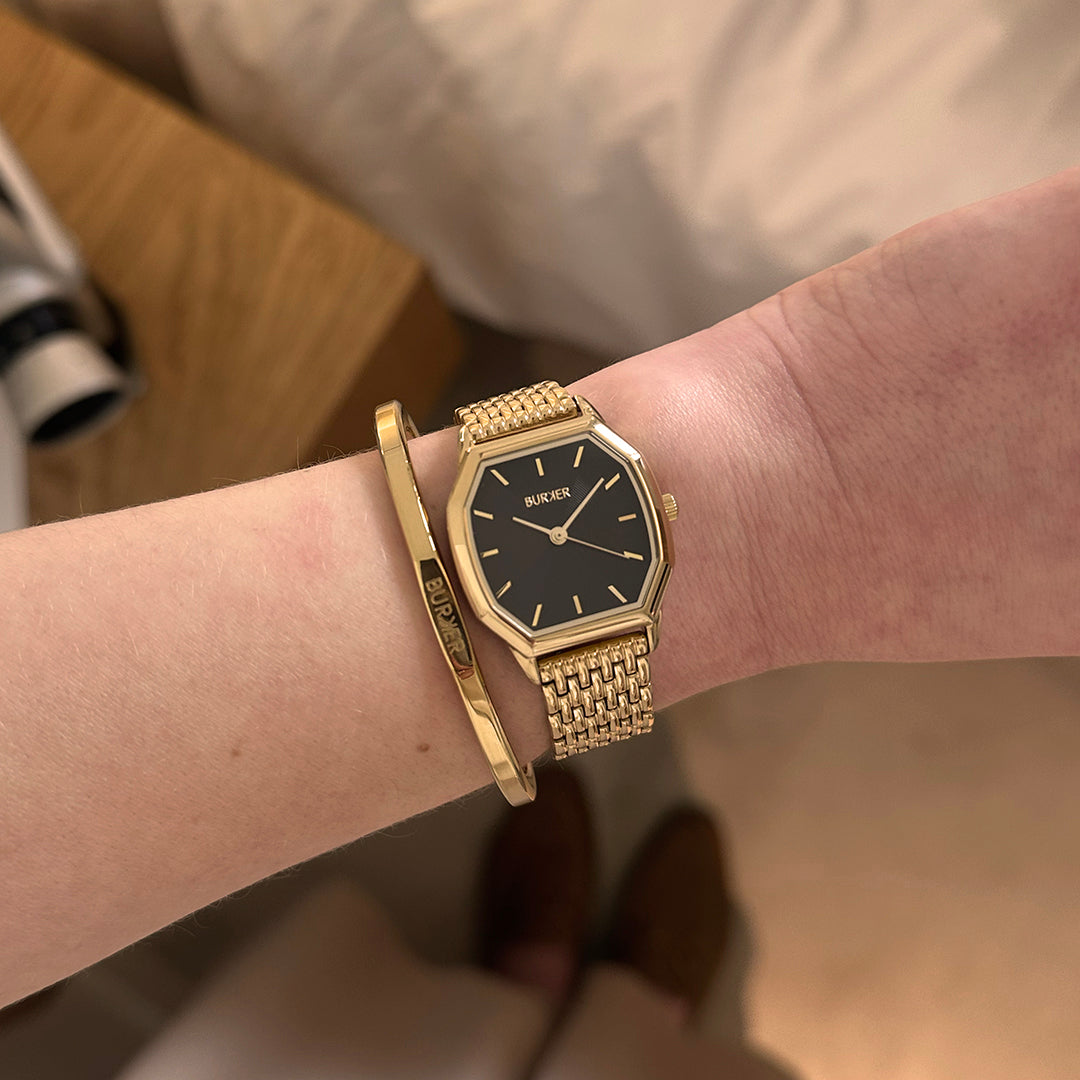 Julia Gold Black