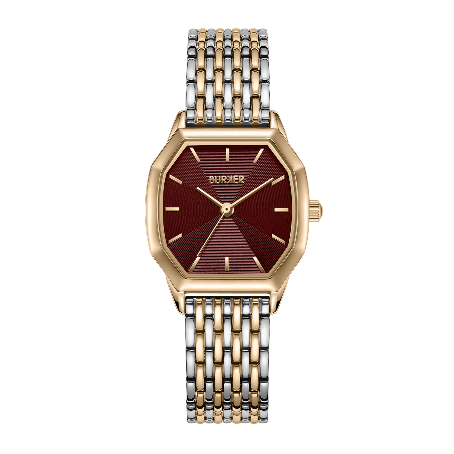 Julia Gold Silver Burgundy
