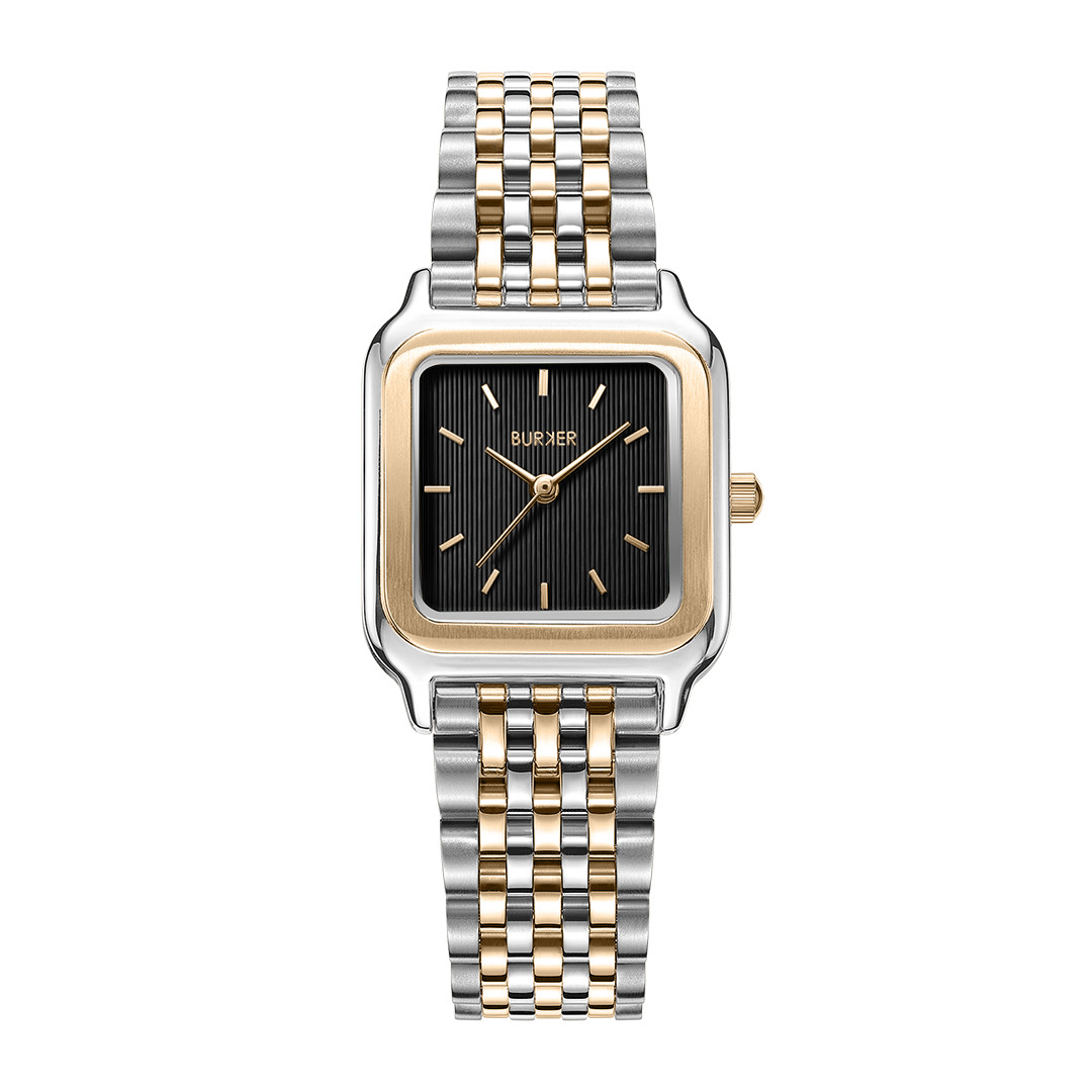 Macy Black Gold Silver