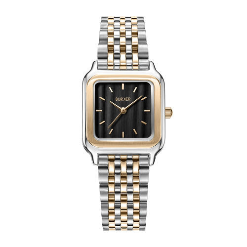 Macy Black Gold Silver