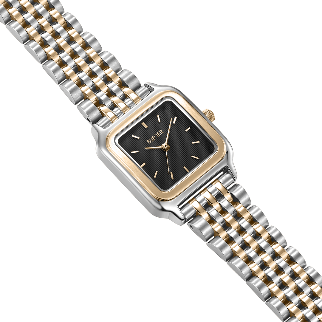 Macy Black Gold Silver