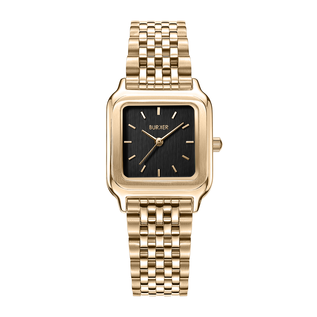 Macy Gold Black