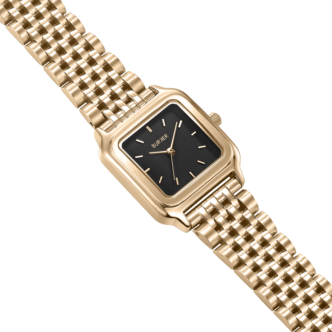 Macy Gold Black