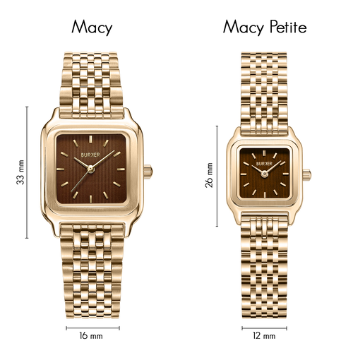 Macy Petite Gold Brown