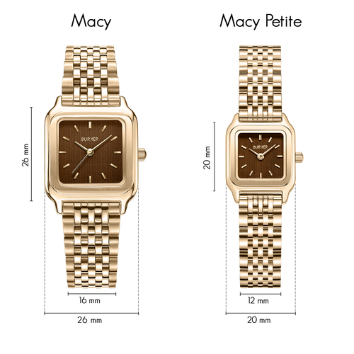 Macy Petite Gold Brown