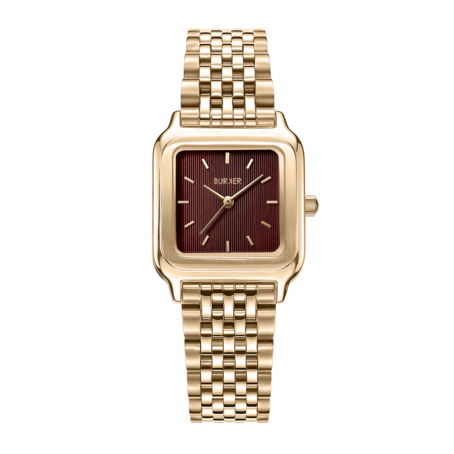 Macy Gold Burgundy