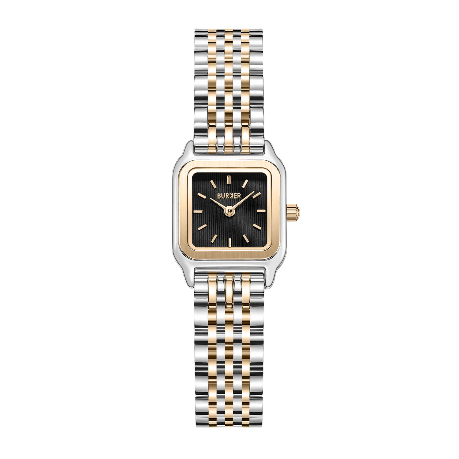 Macy Petite Black Gold Silver