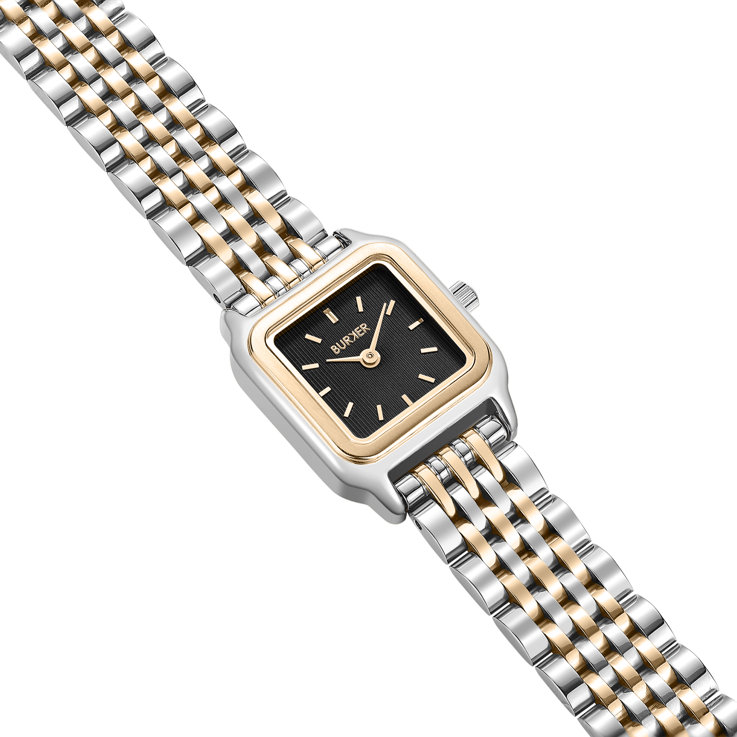 Macy Petite Black Gold Silver