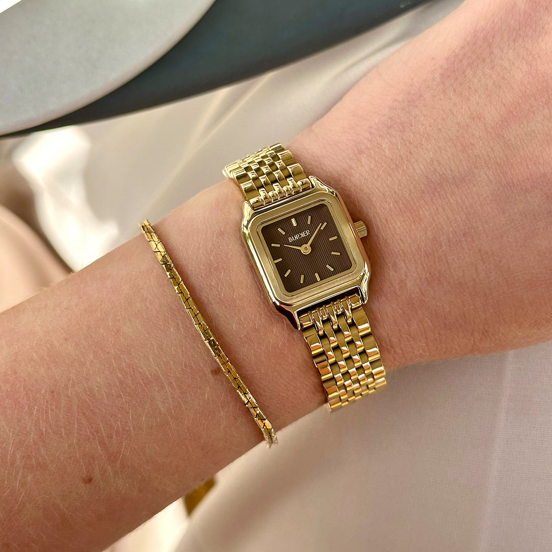 Macy Petite Gold Brown