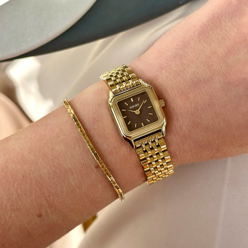 Macy Petite Gold Brown