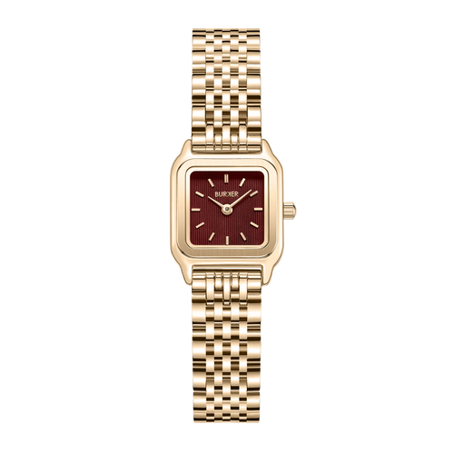 Macy Petite Gold Burgundy