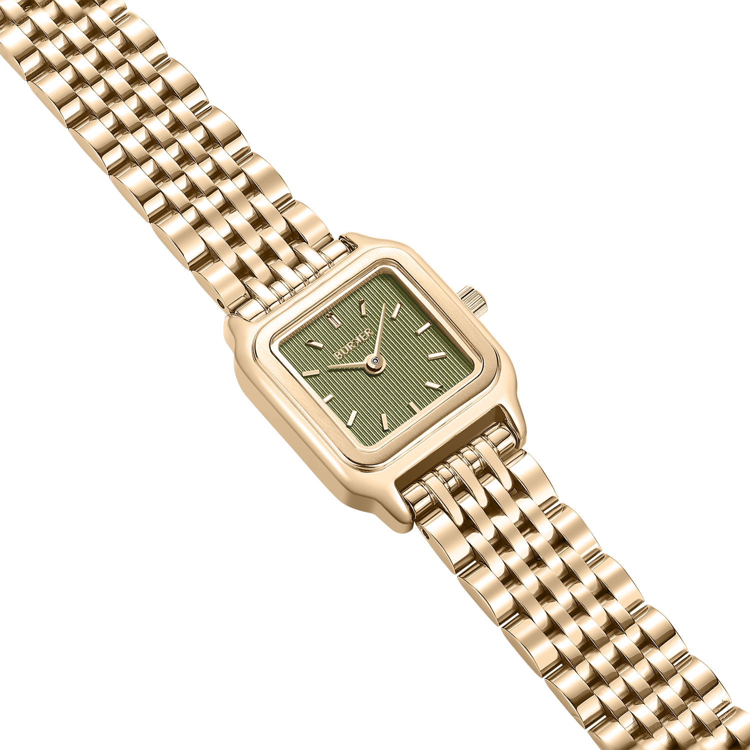 Macy Petite Gold Olive Green