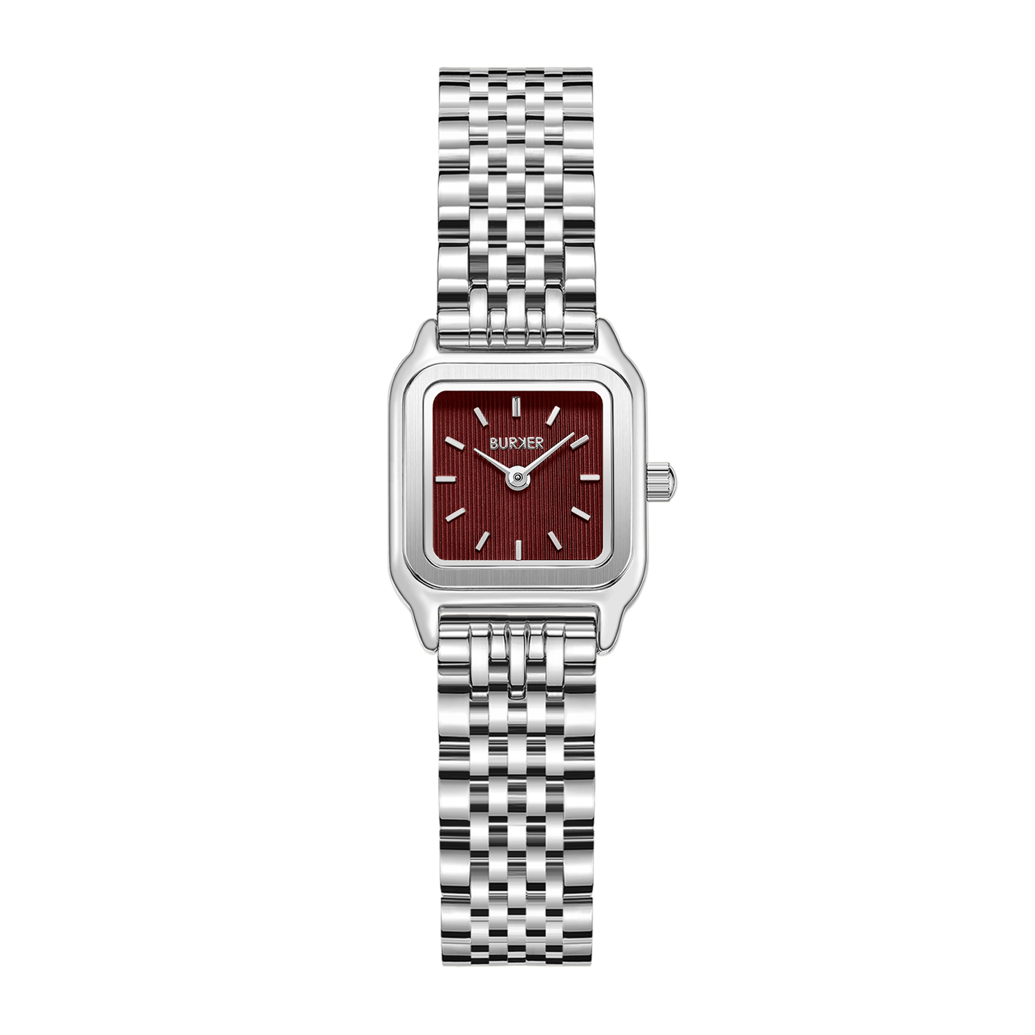 Macy Petite Silver Burgundy