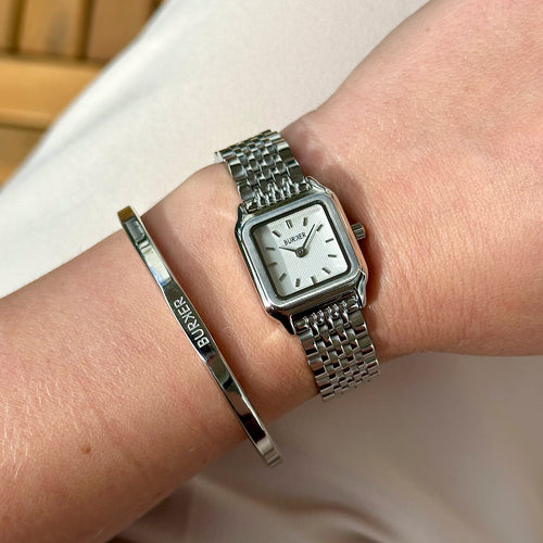 Macy Petite Silver White