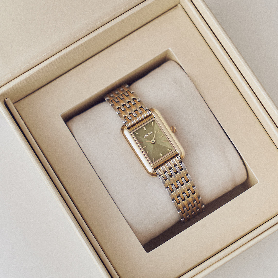 Olivia Petite Gold Silver Olive Green
