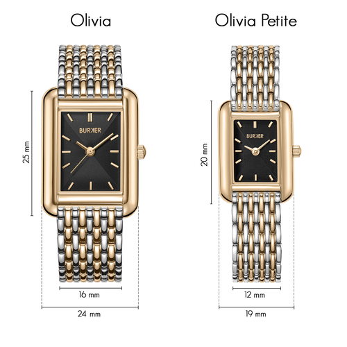 Olivia Black Gold Silver
