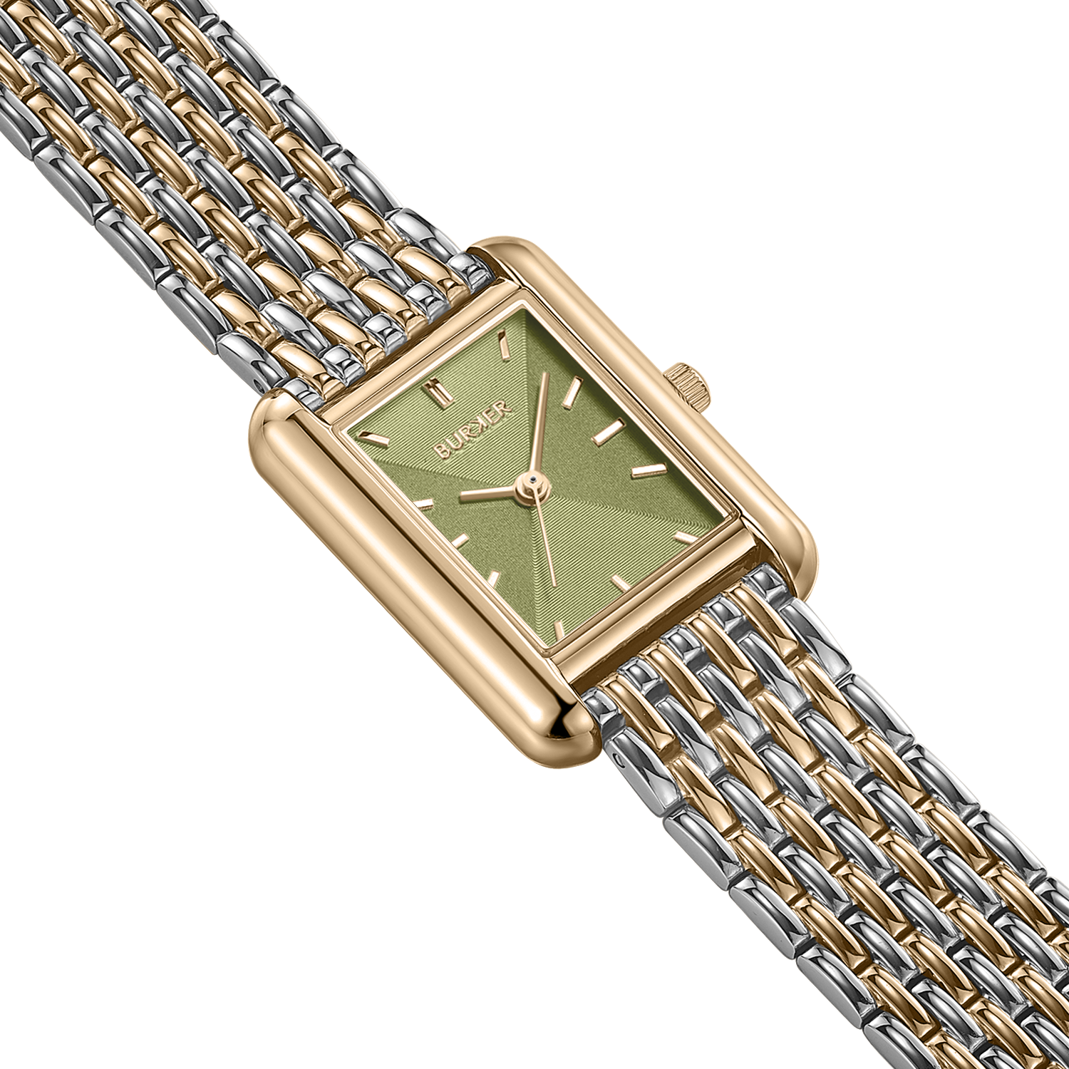 Olivia Gold Silver Olive Green