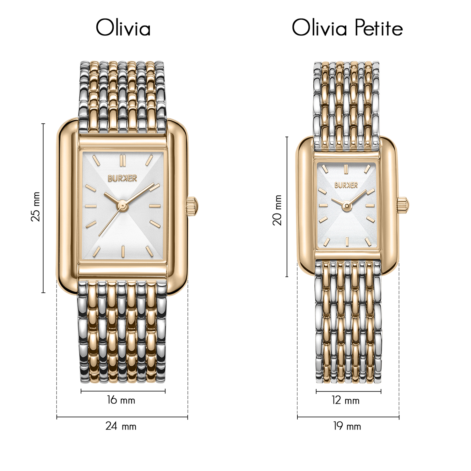 Olivia Petite Gold Silver