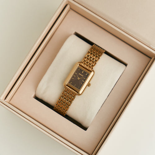 Olivia Petite Gold Brown