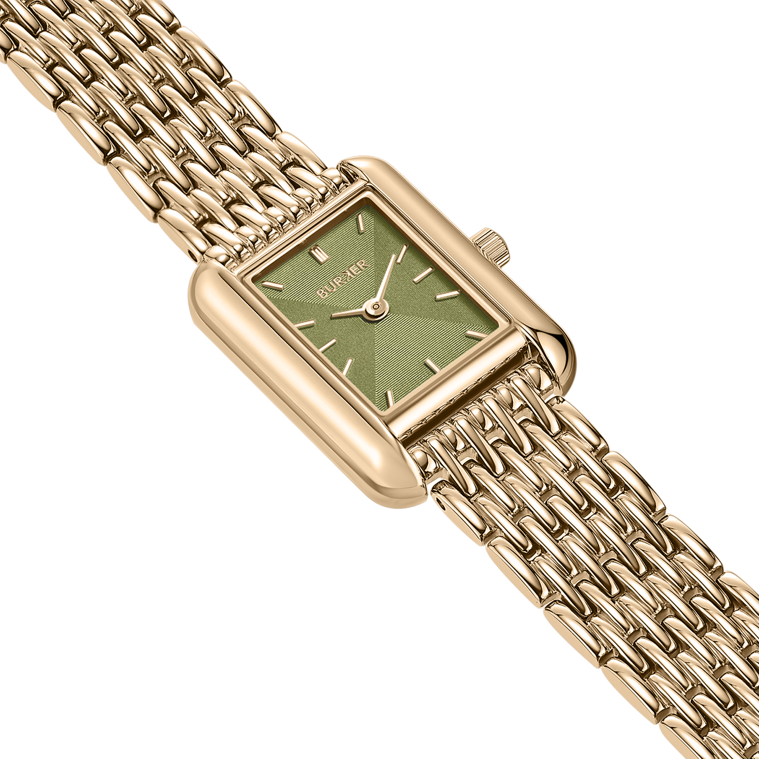 Olivia Petite Gold Olive Green