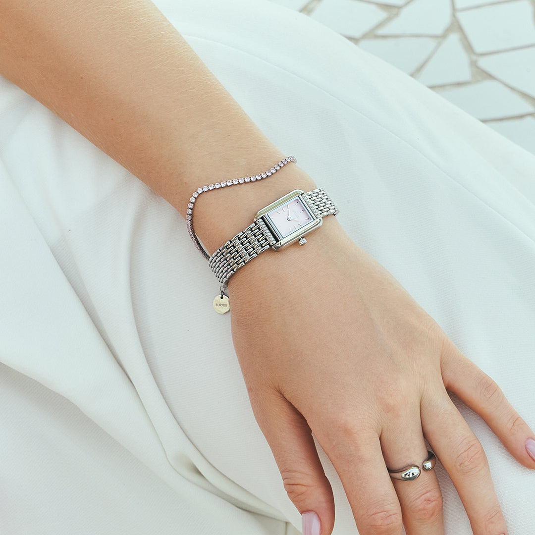 Olivia Petite Silver Pink