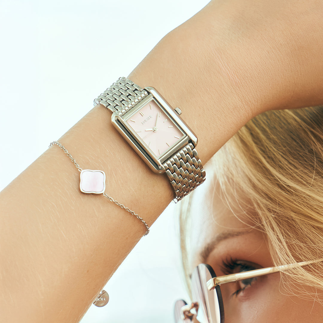 Olivia Silver Pink