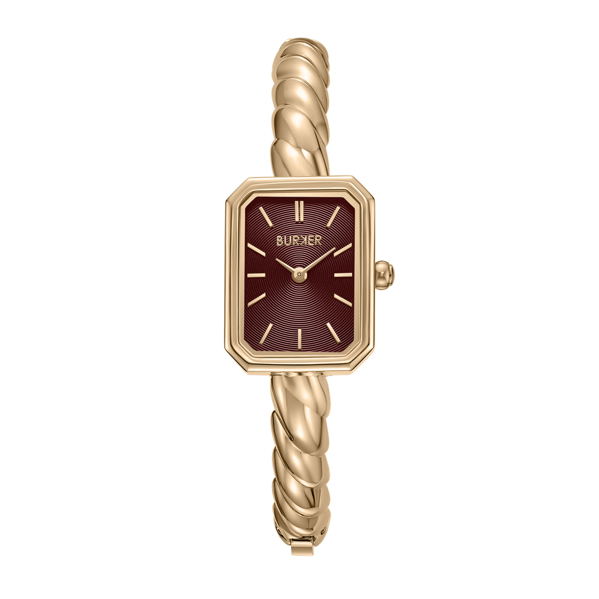 Rose Gold Burgundy