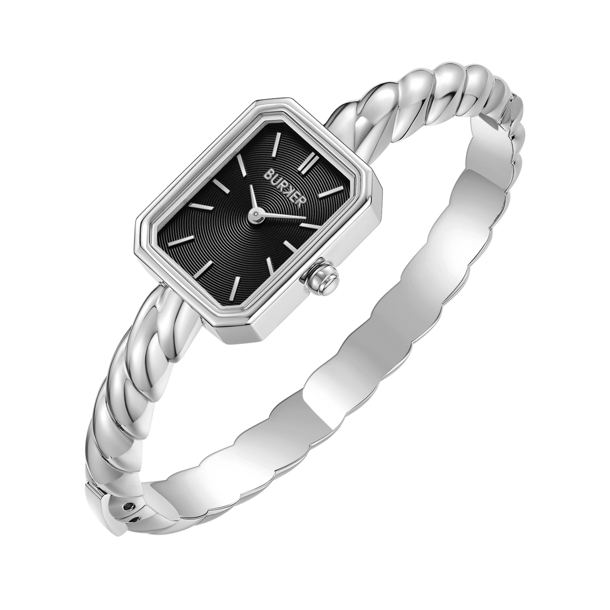 Rose Silver Black
