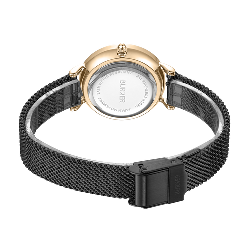 Ruby Petite Black Gold Mesh