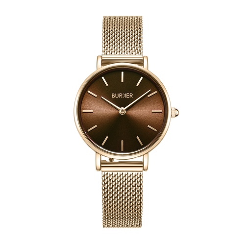 Ruby Petite Gold Brown Mesh